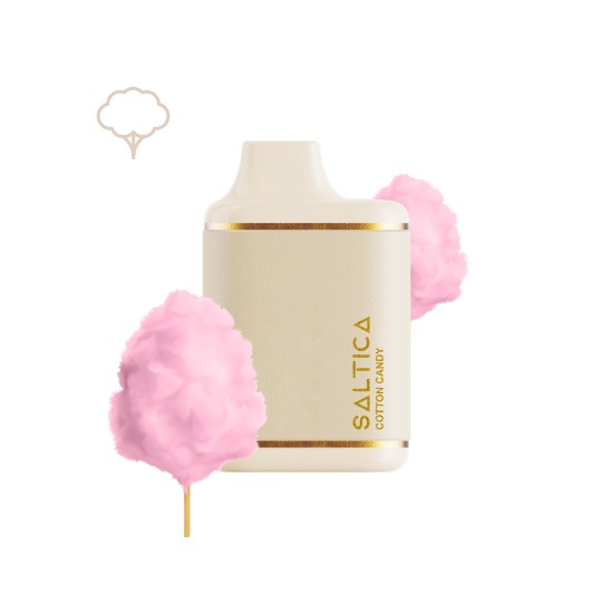 Saltica Leather 7000 Cotton Candy Disposable Vape Bar